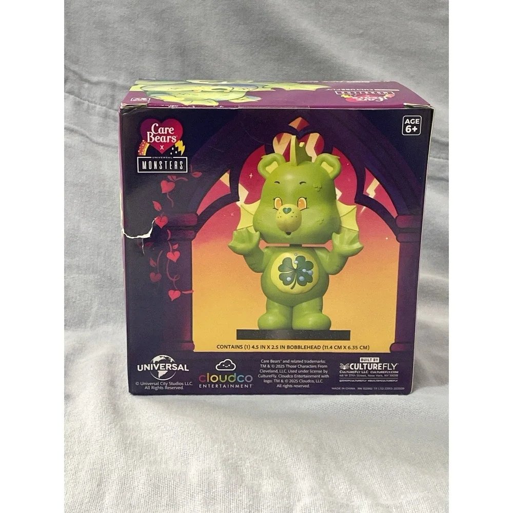 NEW Set of Care‎ Bears X Universal Monsters - Good Luck, Cheer, & Grumpy Bear